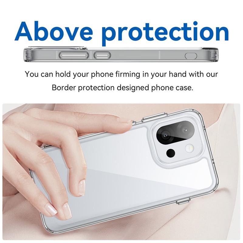 For OnePlus 13T Case OnePlus 13T 5G Cover Funda Shockproof Clear PC + TPU Silicone Protective Phone Back Cover For OnePlus 13T