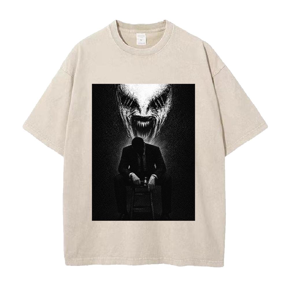 

Hiromi Higuruma Jujutsu Kaisen T Shirt Anime Vintage Washed Oversized T-shirt Men Clothing Summer Short Sleeve Cotton Tees Tops S