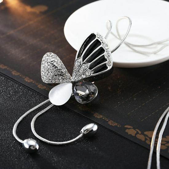 Elegante Quasten-Pulloverkette für Damen - Vielseitiges, hochwertiges europäisches und amerikanisches Design für Herbst/Winter-Mode