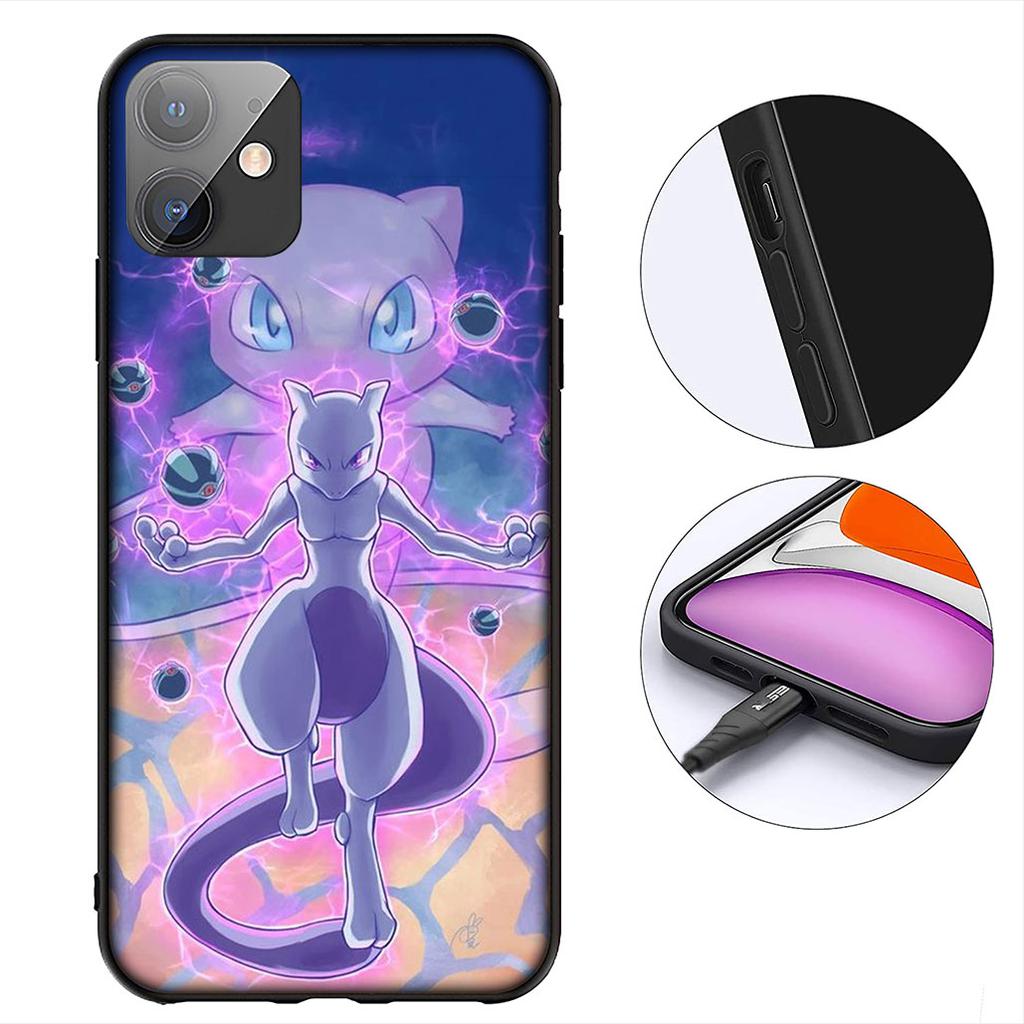 P-Pokemons GO P-Pikachus Mewtwo Phone Cover for Xiaomi Redmi Note 13 14 ProPlus Pro Plus 14C A4 13C Pro+ Note14 Protective Case