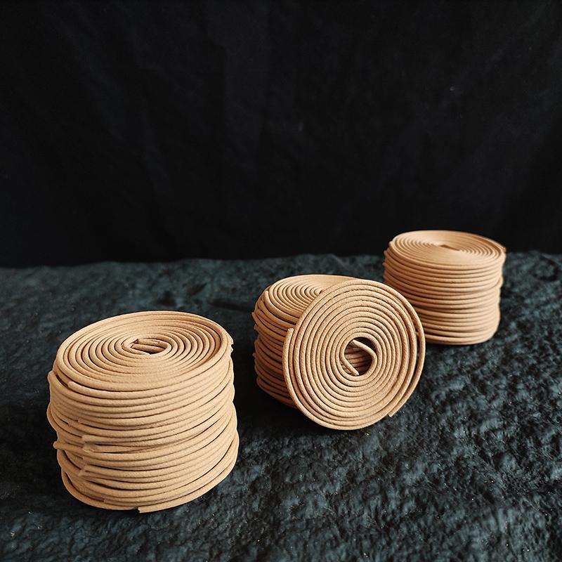 120 Plate/box Natural Sandalwood Lavender Coil Incense Aromatherapy Buddha Yoga Incense Indoor Burning Home Fragrance