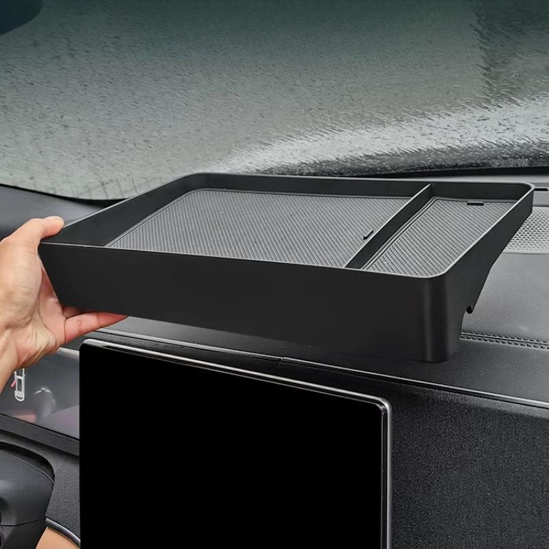 Silicone Storage Box Under Gear Shift for BYD Song L DM-i Car Center Console Lower Box Tray Waterproof Armrest Organizer Case