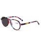 Korean Light-Sensitive Color-Changing Glasses European-Style Fashionable Reading Glasses 612 UV Protection