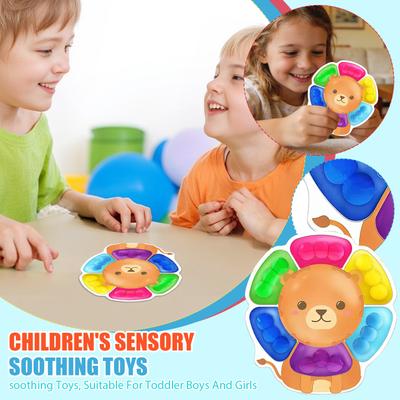 Sensorische Beruhigungsspielzeuge für Kinder: Farbensortier-Sensorikspielzeug, Geeignet Für Kinder Mit ; -Beruhigendes Spielzeug, Geeignet für Kleinkinder Jungen und Mädchen