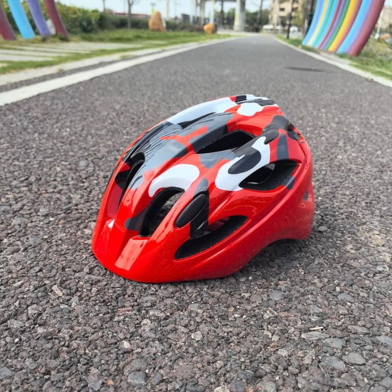 Kids Integrated Bicycle Helmet Mountain Road Cycling Unisex Child Safety Gear Ventilated