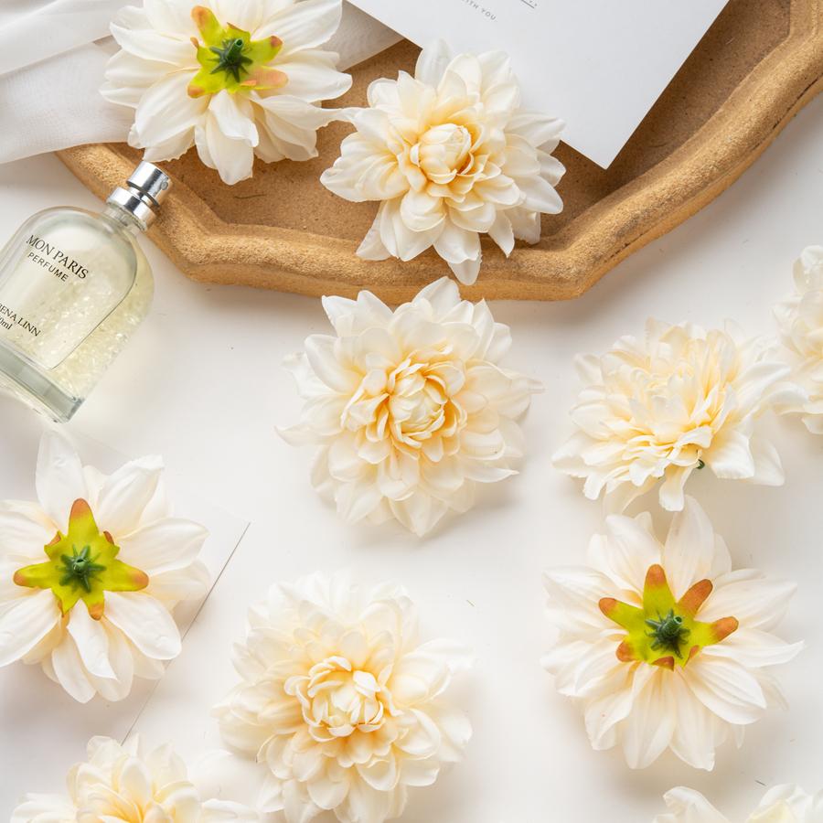 Silk Artificial Flower Chrysanthemum DIY Gifts Candy Box Wedding bridal bouquet Festival Home Room Outdoor Garden Decora Wreath