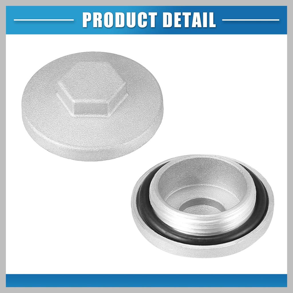 RATCHROLL Engine Valve Tappet Adjustment Cover Cap Compatible with Honda