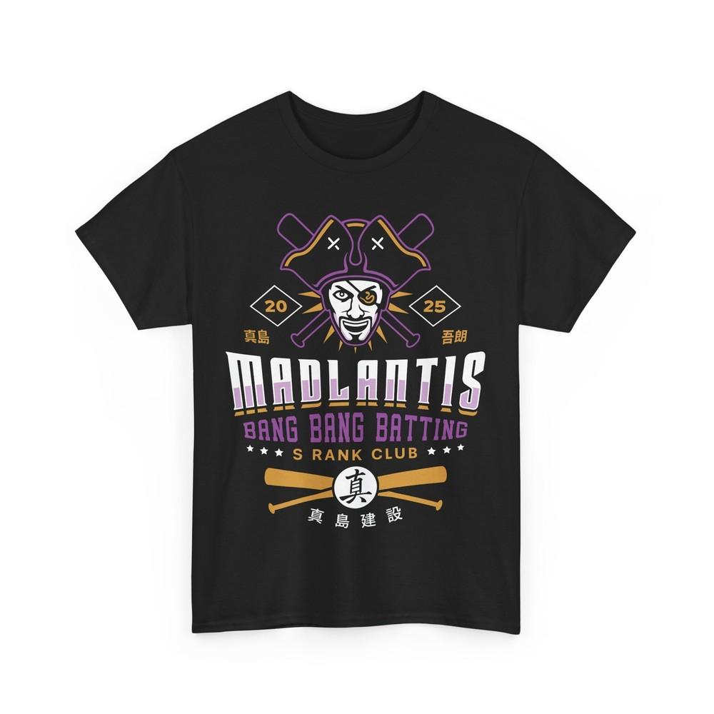 Madlantis Batting Emblem Unisex T-Shirt. Yakuza Video Games. Pirate In Hawaii.