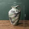 Ceramic Vase Coarse Earthenware Pot Flower Vase Flower Arrangement Accessories Ceramic Handicrafts Home Decoration Flowerpot