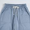 Women's Autumn Loose Solid Color Long Drawstring Elastic Waist Casual Pants