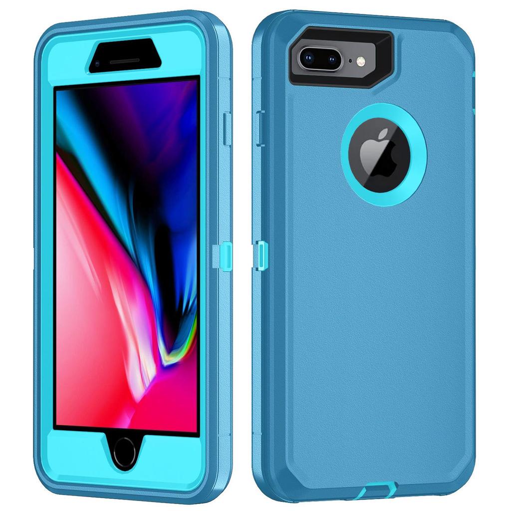 IPhone 7/8/7P/8P için Sağlam Üçlü Koruma Kılıfı - Ağır Hizmet Tipi & Özel Tasarım