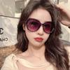 Sunglasses Women'S Sunglasses Korean High-End Sunshade Tide Ins Red Book Street Shot Retro