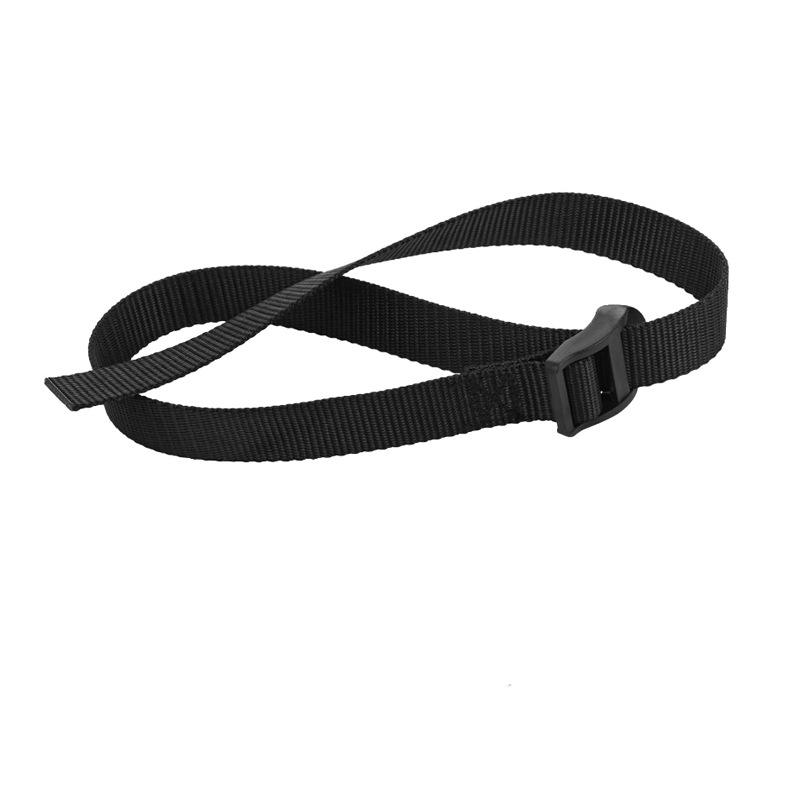 Paski na stopy do wioślarza - Długie nylonowe z plastikową klamrą