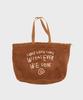 Ooowl Fleece Big Bag We Love Camel Brown