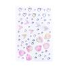 Sparkling 3D Face Stickers - Glitter Temporary for Face and Party Wear
