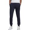 Adidas Letter Comfortable Cuffed Casual Knitted Sports Pants Women Pants Dark-Blue DU0697
