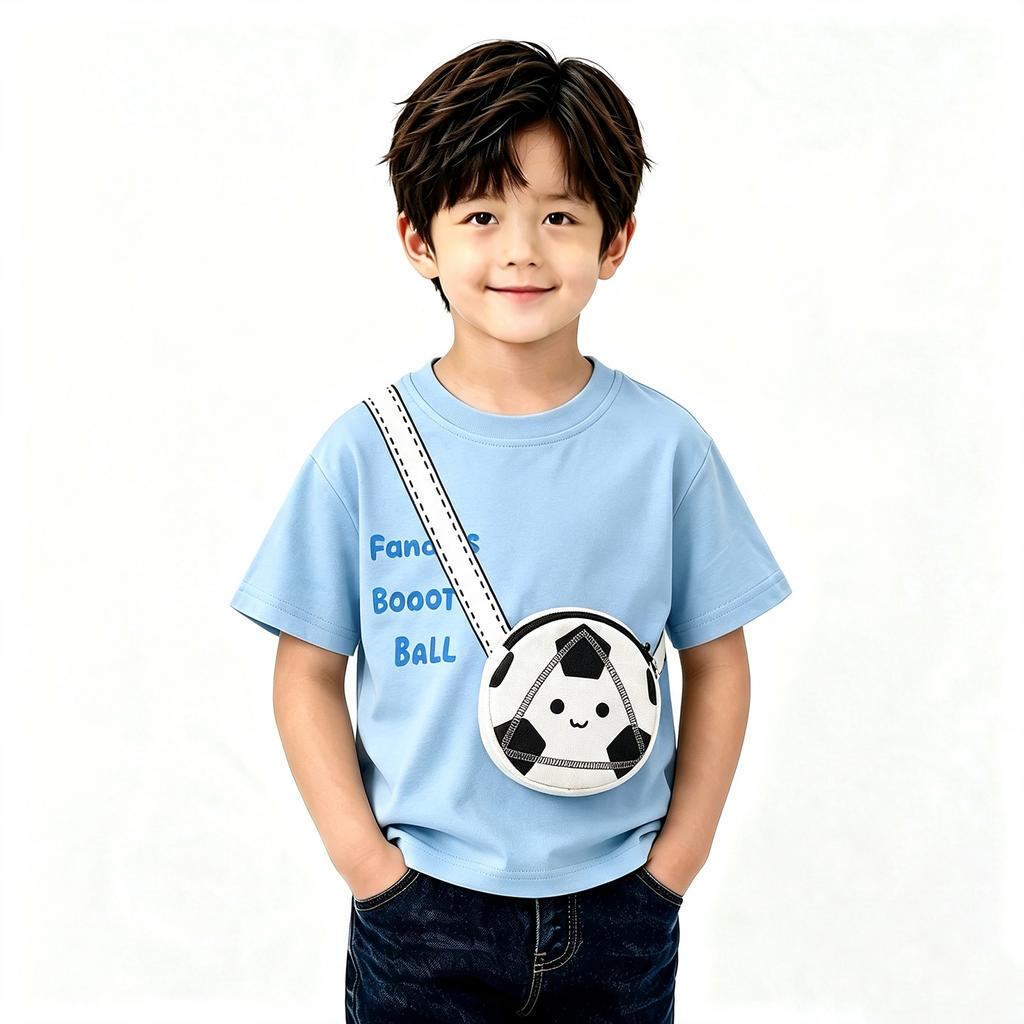 Boys and Girls Long Sleeve T-Shirt Casual Comfortable Base Layer with Print