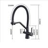 3 in 1 Kitchen Faucet Pure 360 Rotation sink Crane Handles Dual Water Functions Mode Filter Mixer Taps