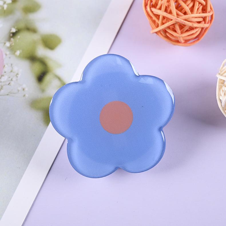 

Корейская мультяшная подставка для телефона в виде цветка: Ленивый телескопический акриловый держатель-подушка безопасности с логотипом на заказ