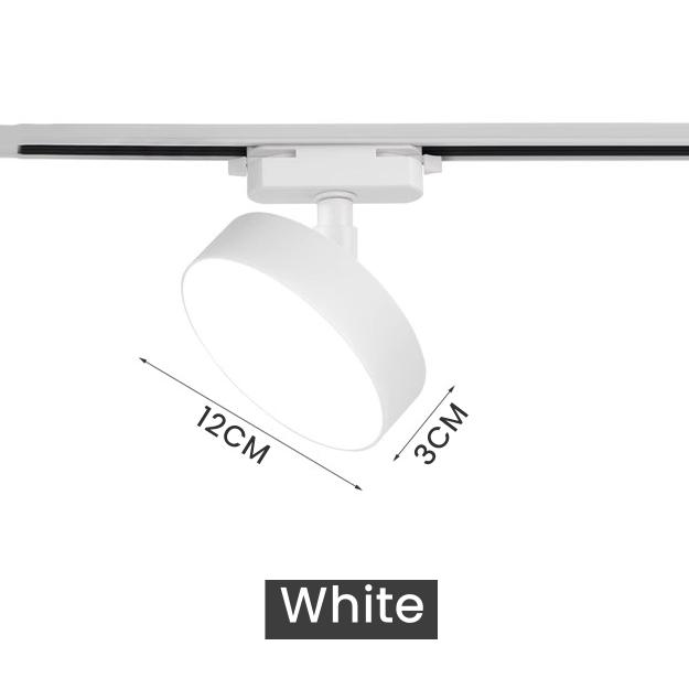 18W/24W Modern LED Track Lamp Macaron COB Aluminum Ceiling Rail Spotlight Living Room Home Fill Track Lighting Fixture AC220V