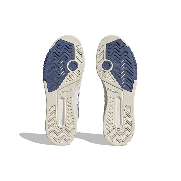 Adidas Drop Step Low Grey Crew Blue Unisex Sneakers White Cloud-White Grey-Four IE1910