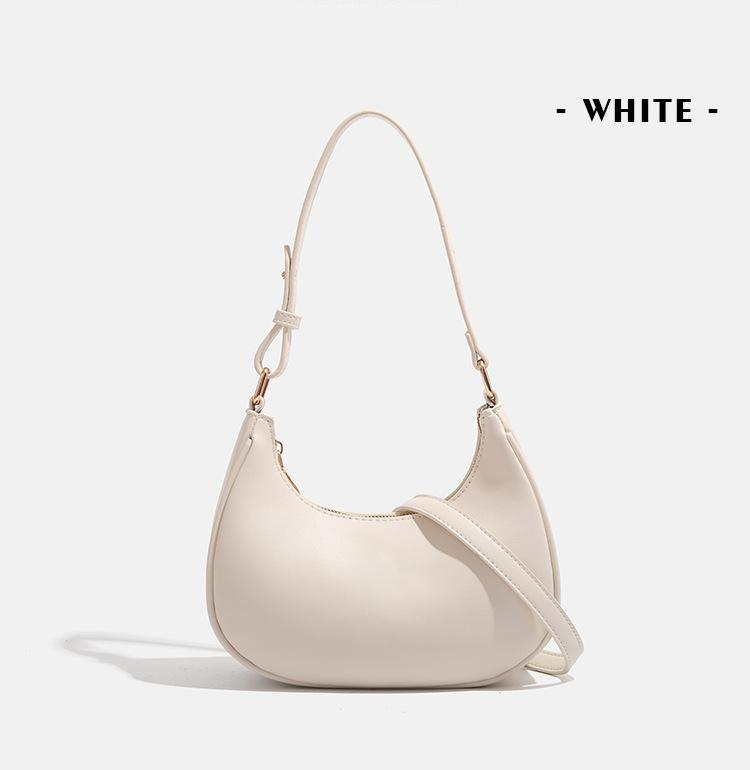Trendy Women'S Crossbody Portable Half Moon Bag Versatile Portable Underarm Premium Sense Shoulder Crossbody Bag