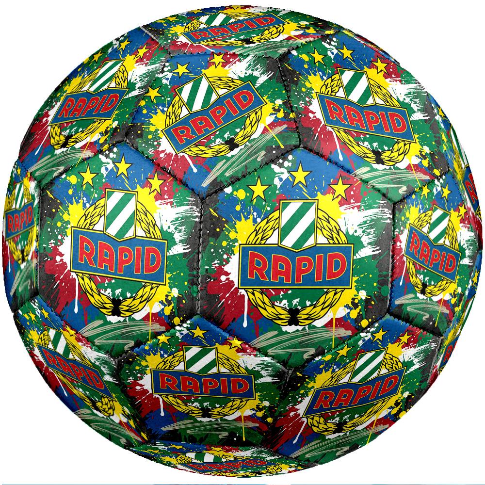 Rapid Wien FC Size 5 Standard Football Durable Training Match Soccer Ball for Adult Outdoor Sports