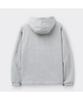 Customellow Gray Dyed Fabric Hood Jacket C9Uam26112Gyl