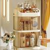 Large Capacity Dressing Table Storage Rack Dust-proof Cosmetic Organizer Cosmetics Containe Drawer Organizer Makeup Storage Box