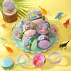 5/10/15/20pcs Dinosaur Surprise Capsule Eggs Toys for Kids Birthday Party Favors Easter Valentine Goodie Bag Stuffers