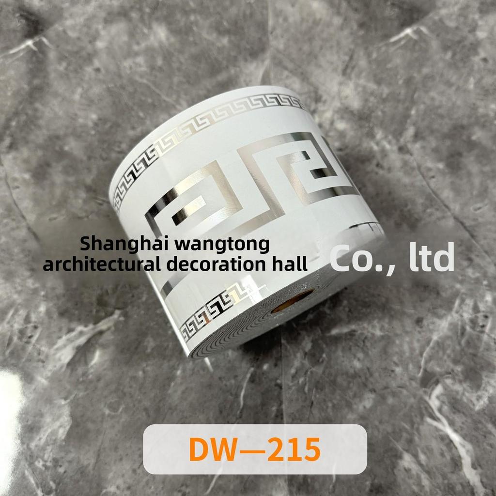 Silná role, Tapeta s panelem z mramorových dlaždic v evropském stylu, Samolepicí PVC imitace cihly, DIY odnímatelná, Podlahová a nástěnná ochranná lišta