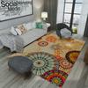 Ethnic Style Bedroom Carpet European Bohemian Living Room Sofa Carpet Large Area Washable