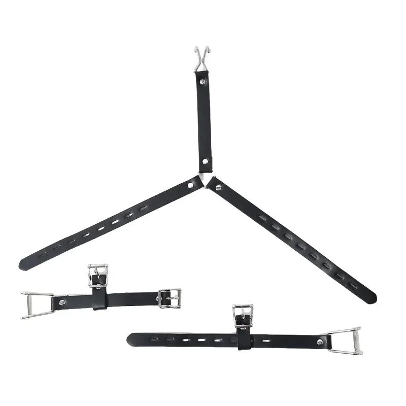 Metal Integrated Mouth Gag With Adjustable Nose Hook Expansion Plug For Couple SM Games Adult Toys