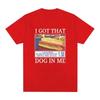 I Got That Dog in Me Costco Graphic Tops Funny Kirkland Hot Dog Meme Tee Shirt women Women's Vintage Style Short Sleeve T-shirt