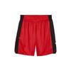 Breathable Mesh Striped Drawstring Sports Basketball Shorts Men Shorts Red Black 685455-01
