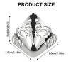 2Pcs Shoes Pointed Protector High Heels Toe Caps Metal Shoe Tip Covers Shoes Decorations Charm Repair Accessories