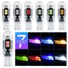 1/4Pcs 3030 5SMD Auto License Plate Light Car Parking Lights Instrument Lamp T10 W5W LED Bulbs