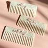 Personalized Vintage Acetate Hair Comb, Custom Name Engraved, Gift for Brides & Mothers