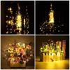 Solar Power Wine Bottle Lights LED Waterproof String Light Outdoor Fairy Garland Lights Christmas Wedding Bar Hotel Decoration