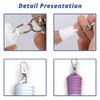 Lip Balm Keychain Caps Stylish Lip Balm Lid Key Holder Essential Key Accessory Silicone Texture Suitable for Women Girl
