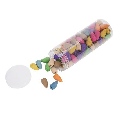 100pcs Backflow Incense Household Mixed Fragrance Aromatherapy Incense Cones100pcs Mixed Backflow Incense