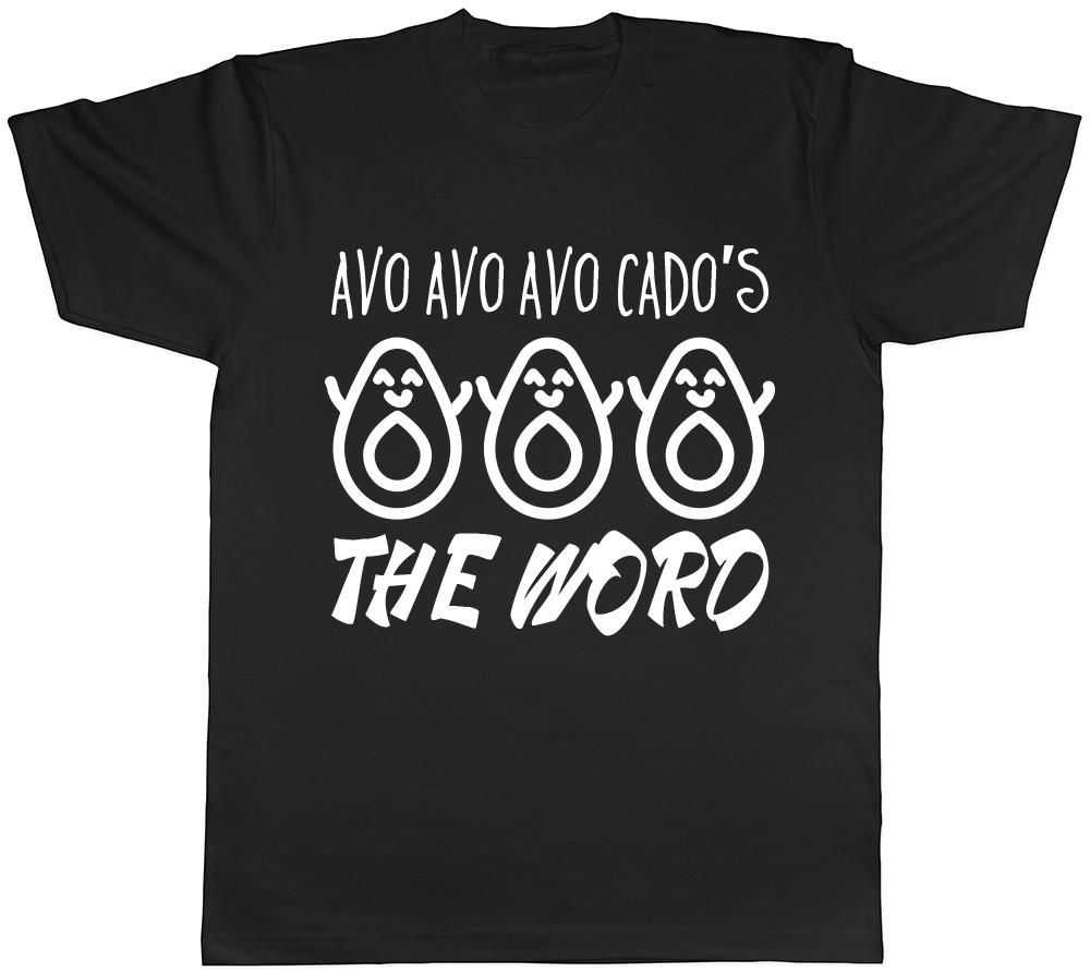 Avacados the Word Unisexs Ladies Unisexs Unisex TShirt