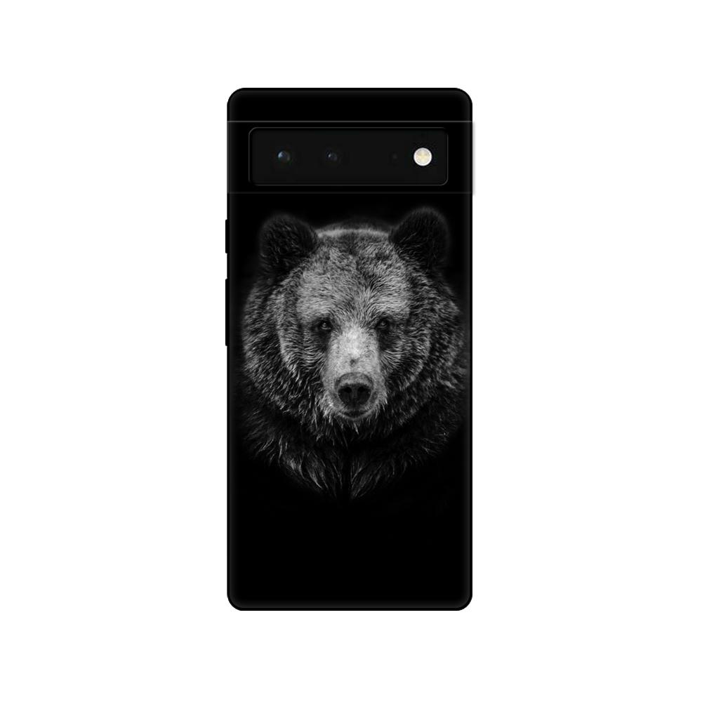 Für Google Pixel 6 Hülle Für Google Pixel 6 Pro Hülle Telefonrückseite Für Google Pixel6 Pixel 6Pro Soft Case Funda schwarzes TPU-Case