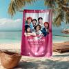 Custom Name Ultra-Soft Beach Towel with BOYNEXTDOOR Theme,Ideal for Pool - Camping, Diving - Perfect Travel Essential, Vibrant Beach Towel.