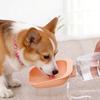 Bottle Cap Pet Water Dish Portable Dog Water Bowl Cat Water Feeder with Lanyard Fits Most Plastic Bottles for Hiking Outdoor Walking