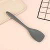Food Grade Silicone Spoon Spatula Heat Resistant Cooking Spoon Nonstick Baking Scraper Stirring Scooping Salad Mixing Spoon