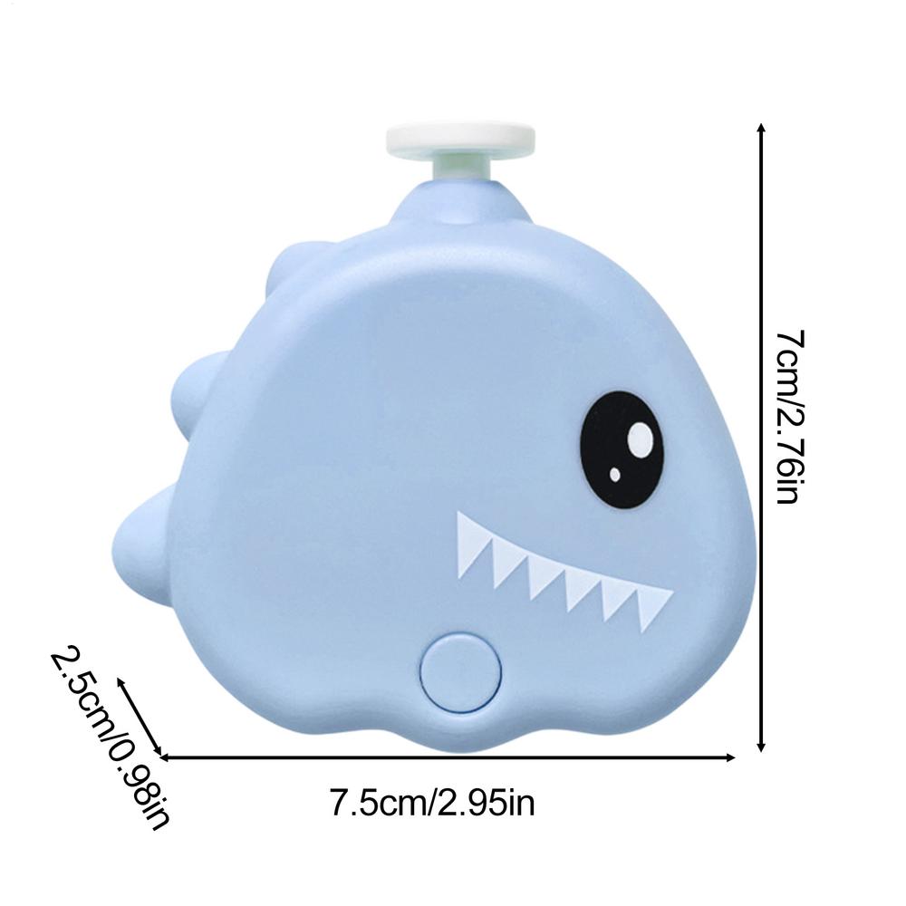 Pet Nail Grinder For Dogs Electric 3 Modes Adjustable 40db Dinosaur Shape Nail Grinder Low Noise Cordless Gentle Grooming Tool