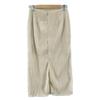 Code A  2024 Stainless Steel Model R99-78025-36-051 Plain Long Skirt Light Beige Women S Used