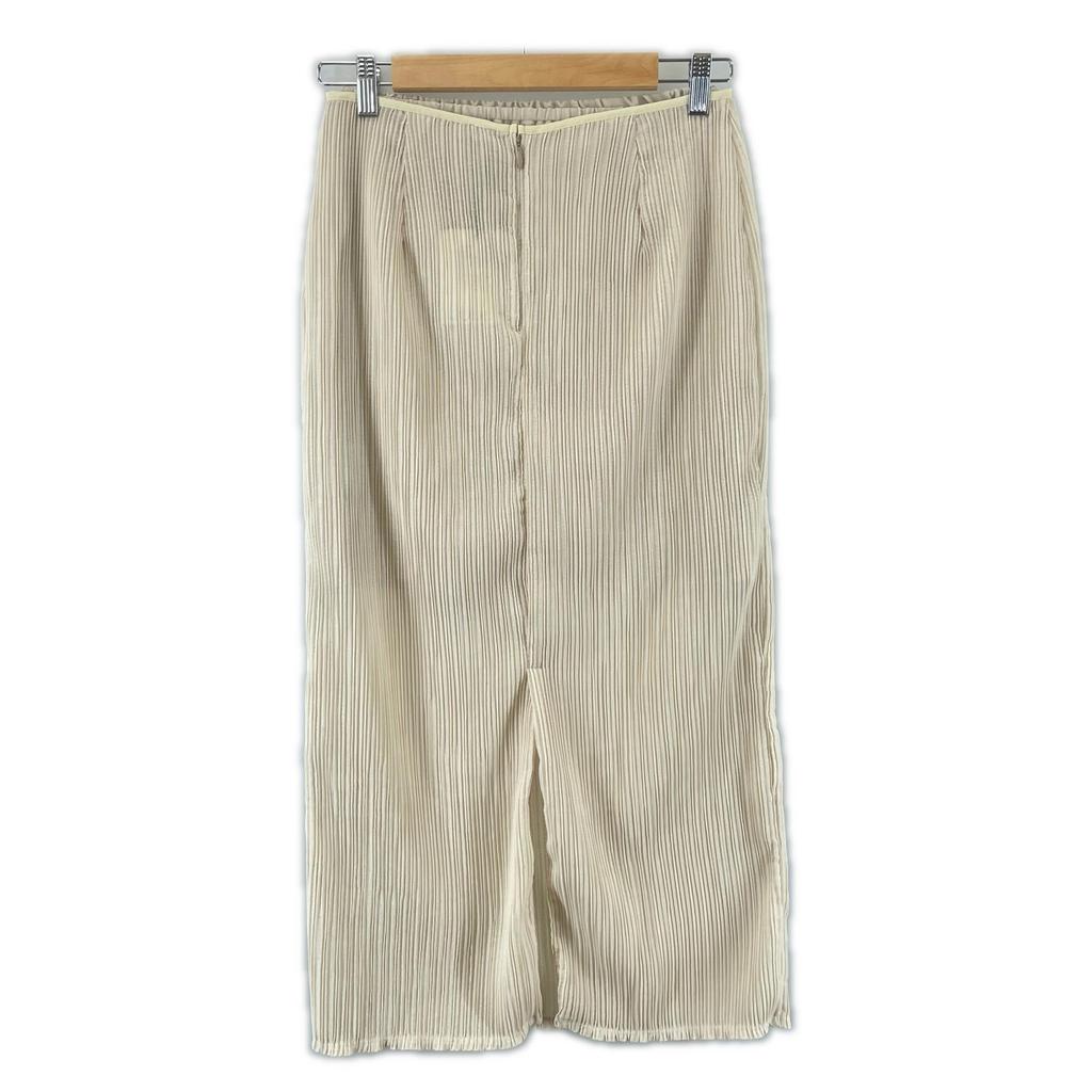 Code A 2024 Stainless Steel Model R99-78025-36-051 Plain Long Skirt Light Beige Women S Used