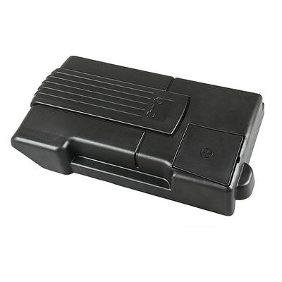 For Skoda Karoq 2017-2024 Car Engine Battery Protection Cap Dustproof Cover Positive Negative Battery Anode Rustproof Shell